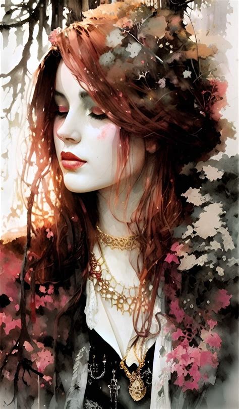 Pin By Phong On Gorgeous Girls Portrait Digital Art Portrait Girl