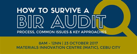 How To Survive A Bir Audit Process Common Issues And Key Approaches