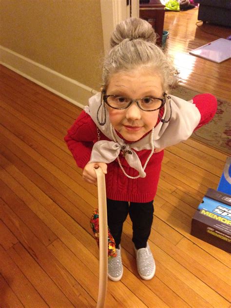 100 Days Of School Dress Like A 100 Year Old Old Lady Costume Old