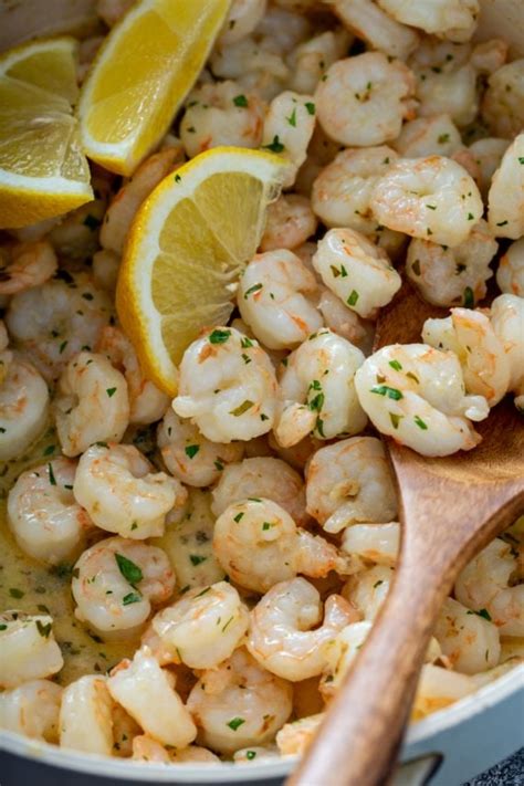 Lemon Garlic Shrimp - Oh Sweet Basil