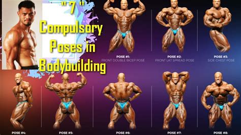 Men Bodybuilding Stage Poses Compulsory And Optional Youtube