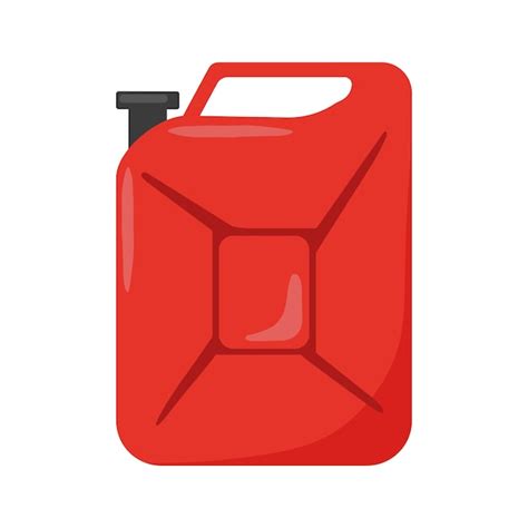 Premium Vector Canister Of Gasoline With A Fuel Petrol Can Icon