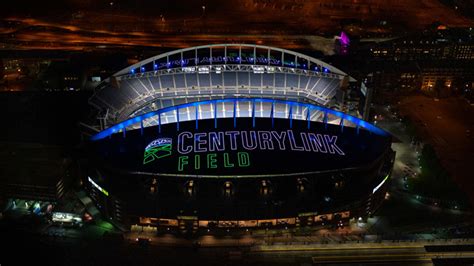 The Seattle Seahawks And Centurylink Field Shine Bright From The