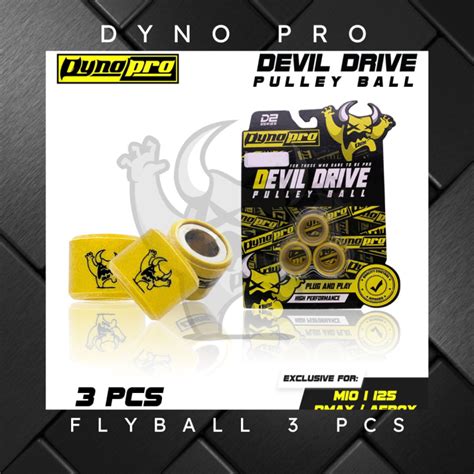 DYNO PRO Drive Pulley Ball Flyball Mio 110 Nmax Aerox M3 Beat Fi