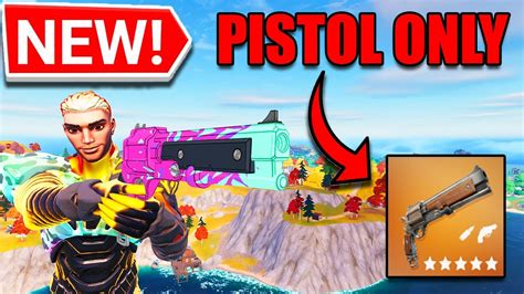 The New MAMMOTH PISTOL Only Challenge In Fortnite YouTube