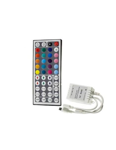 Controlador Mando 44 Botones Tiras Led RGB 12vdc