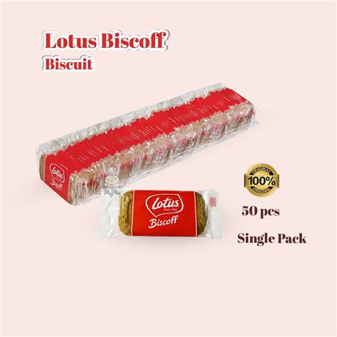 Jual Lotus Biscoff Isi 50 Pcs Kemasan Single Pack Shopee Indonesia