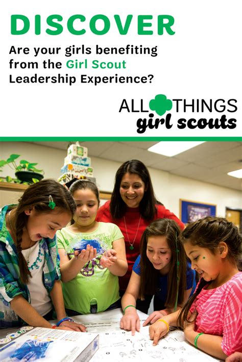 Girl Scout Leadership Experience Discover Leadership Girl Scouts