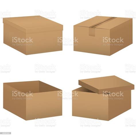 Box Set Stock Illustration Download Image Now Box Container