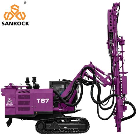 Hydraulic DTH Drill Rig Automatic Integrated Blast Hole Crawler Mining