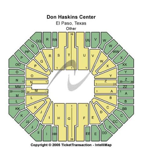 Don Haskins Center Tickets and Don Haskins Center Seating Chart - Buy ...