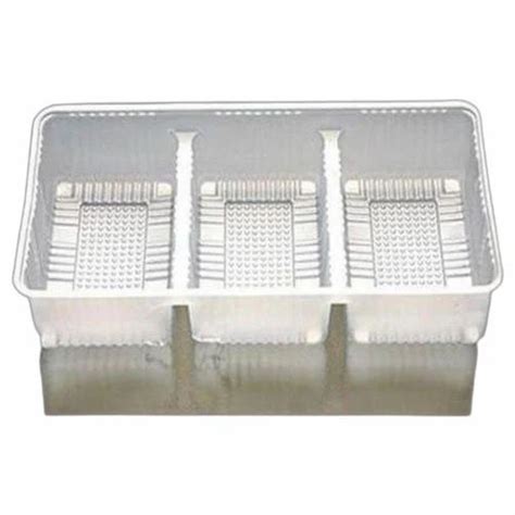 Rectanglular PVC Blister Packaging Tray Thickness 0 20 Mm At Rs 1 5