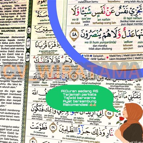 Jual Alquran Tajwid Warna Sedang A Terjemah Al Quran Latin Mushaf