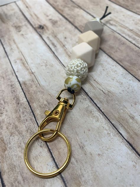 Purse Clip Key Ring Clip Beaded Purse Clip Cute Purse Clip Etsy