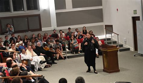 Blessed Carlo Acutis Mother Visits Campus Inspires Students