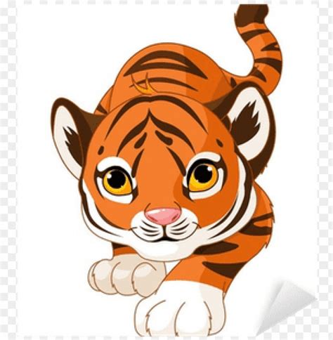 Cute Tiger Cub Stock Vector Image Art Alamy Clip Art Library