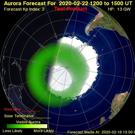 Aurora Day Forecast Noaa Nws Space Weather Prediction Center