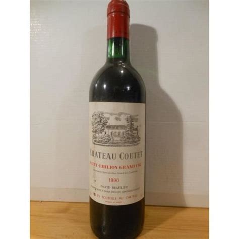 Saint Milion Ch Teau Coutet Grand Cru Rouge Bordeaux France