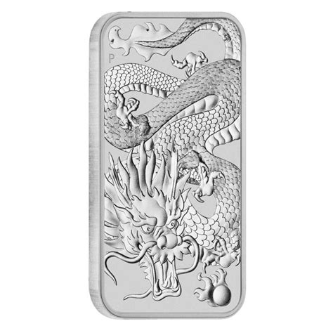 Jual Perak Batangan Pert Mint Dragon Bar Oz Silver Not Antam Srh