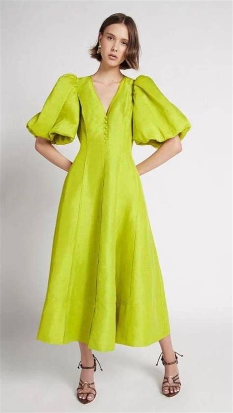 Shirred Puff Sleeve Square Neck Maxi Dress Artofit