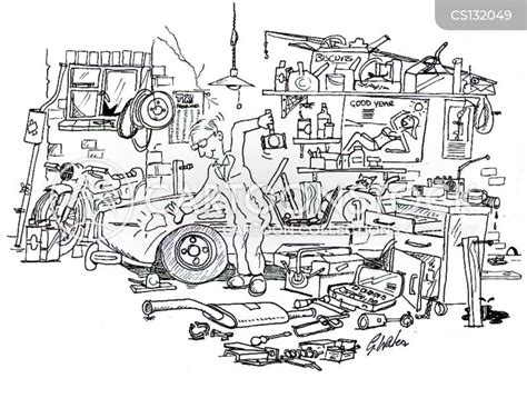 Car Maintenance Cartoons and Comics - funny pictures from CartoonStock