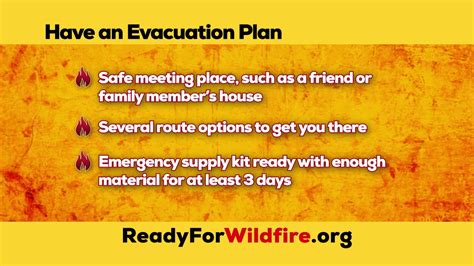 Wildfire Psa Evacuation Plan Youtube