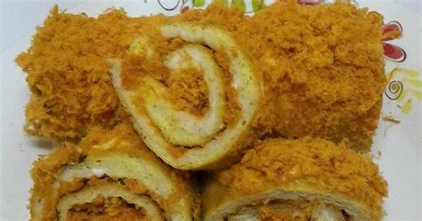 Resipi Roti Roll Chicken Floss Oleh Dunia Hanya Sementara Fy Cookpad