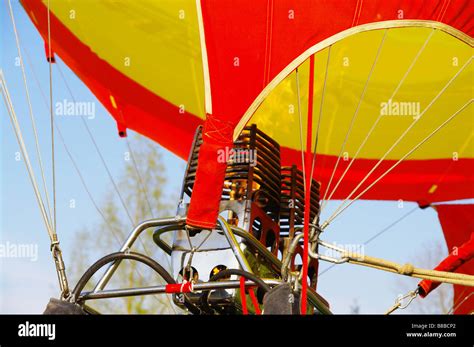 Close Up Of Hot Air Balloon Stock Photo Alamy