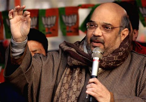 Amit Shah Addresses A Rally In Jawahar Nagar