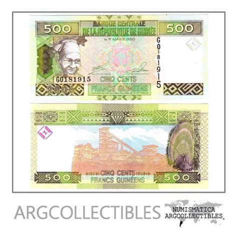 Guinea Billete Francos Unc Pick Mercadolibre