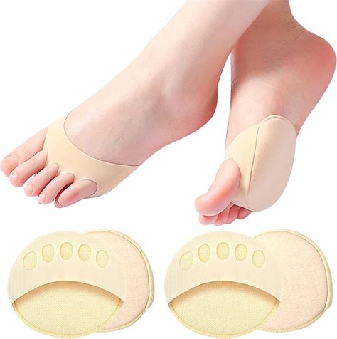 Metatarsal Pads For Women And Men 2 Pairs Forefoot Pads Honeycomb