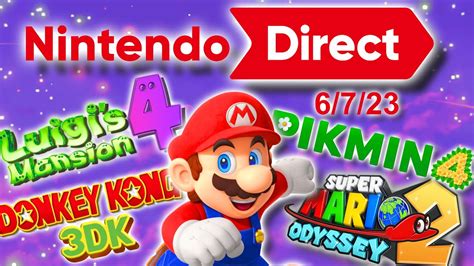 A BIG Nintendo Direct Coming SOON YouTube