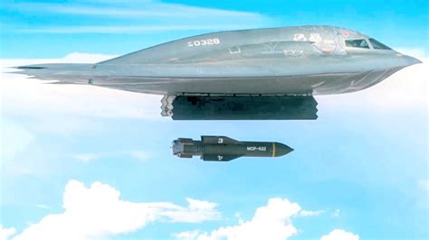 B 2 And Gbu 57ab Massive Ordnance Penetrator 16 May 19 Youtube