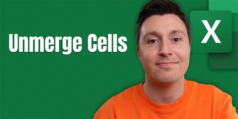 How To Unmerge Cells In Excel Fast And Easy Step By Step