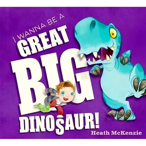 Bbw I Wanna Be A Great Big Dinosaur Isbn Shopee