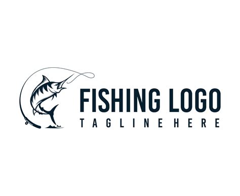 Ilustraci N De Plantilla De Dise O De Logotipo De Pesca Logotipo De