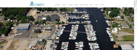 Leeward Cove Marina Website Cloud 9 Design