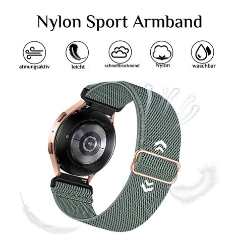 Nylon Armband F R Samsung Galaxy Watch Classic Mm Mm Mm