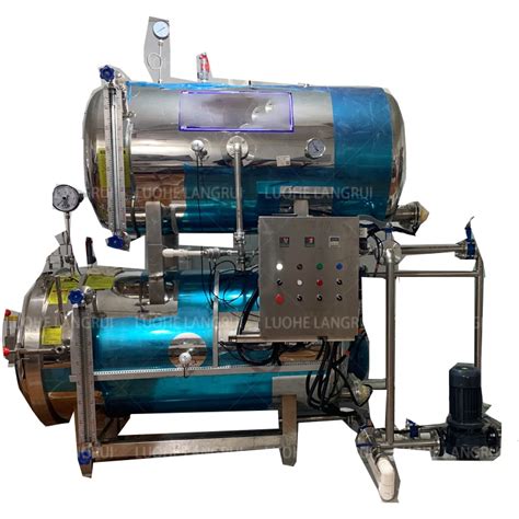 Autoclave Mini Food Retort Machine Jam Spray High Pressure Processing