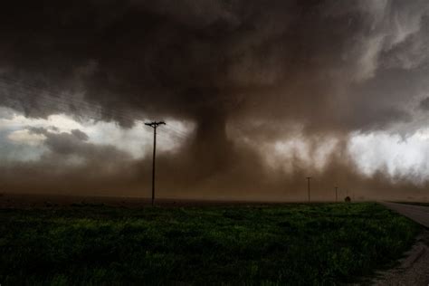 Camera Takes Direct Hit From Tornado As Texas Weather Deteriorates