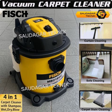 Jual Vacuum Carpet Cleaner Fisch 20 Liter Mesin Sedot Tiup Debu Cuci