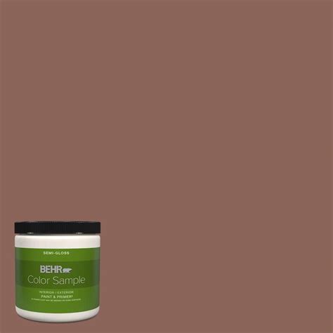 BEHR PREMIUM PLUS 8 Oz BXC 52 Natural Copper Semi Gloss Interior