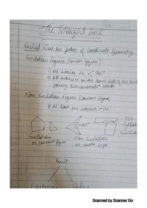 Solution Coordinate Geometry Full Power Notes Studypool