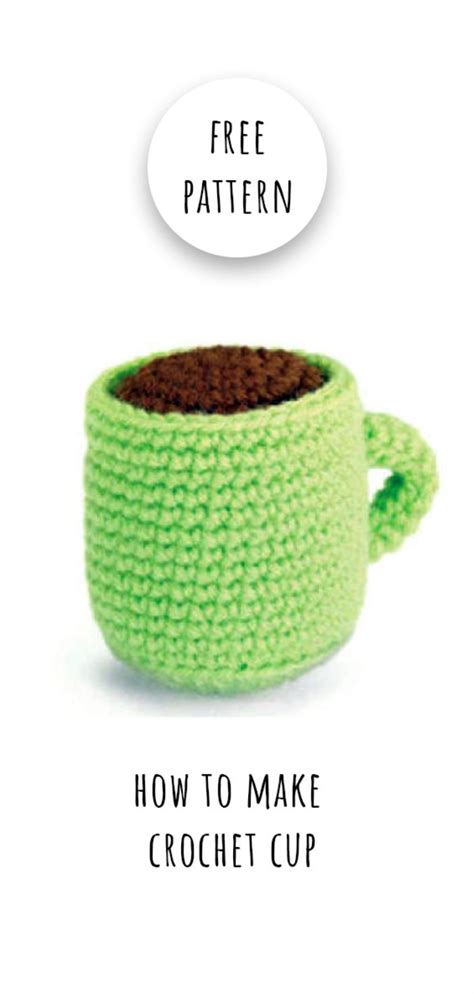 Crochet Cup Free Pattern