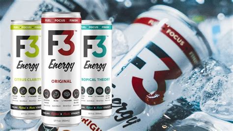 F3 Energy Drinks Review & Taste Test - YouTube