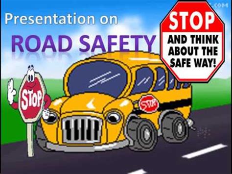 Road Safety PowerPoint Presentation YouTube