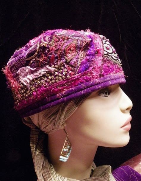 Reserved For Lw Hat Pink Gypsy World Peace Hat Etsy