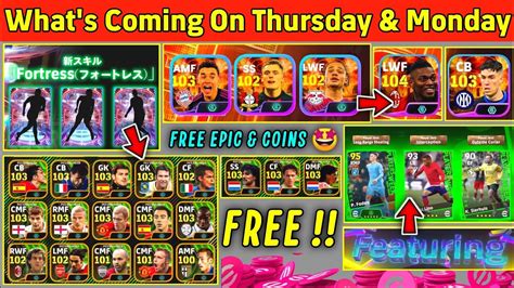 😱whats Coming On Thursday And Monday In Efootball 2024 Mobile New Free