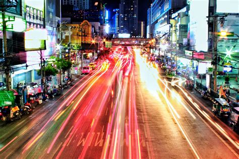 The streets of Bangkok, Thailand | Street, Street view, Bangkok