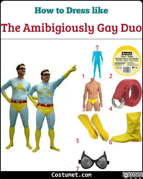 The Amibigiously Gay Duo Ace Gary Saturday Night Live Costume For